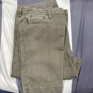 GAP Slim 38X30 Pants Grey Like New